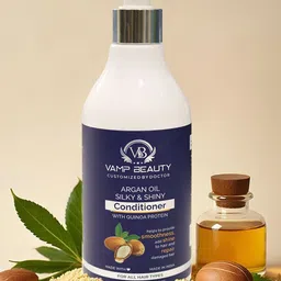vamp beauty Aragon Oil Silky & Shiny Hair Conditioner- 300 ml-49