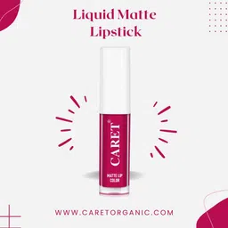 CARET ORGANIC Set Of 3 Super-Pigmented Liquid Matte Lipsticks - 2 ml Each - Shade 6 -2 -5 image 2