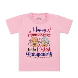 Arvesa Kids Typography Printed Applique T-shirt-picture-8
