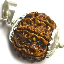 Divine souvenirs Unisex Brown Rudraksha Spherical Pendants-picture-32