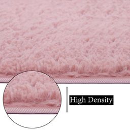 Sparrow world Pink Rectangular Floor Runner image 2