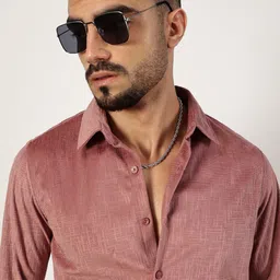 Thomas Scott Men Premium Slim Fit Opaque Casual Shirt-image-18