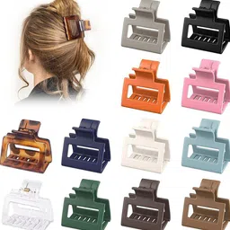 Blubby Unisex Fashion Small Hair Claw Clips Hair Clutcher-86