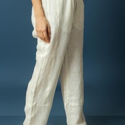 VASSTRAM Women Relaxed Loose Fit Trousers-image-85