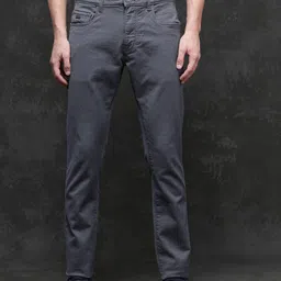 RARE RABBIT Men Mildly Distressed Stretchable Jeans-image-69