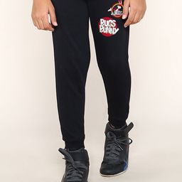 BONKIDS Boys Looney Tunes Printed Cotton Mid Rise Joggers-53