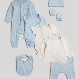 mothercare Boys Printed Pure Cotton 8-Piece Gift Set-picture-19