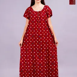 Breezly Printed Maxi Nightdress-picture-13