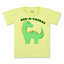 Arvesa Kids Typography Printed Applique T-shirt-image-37