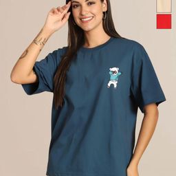 Mast & Harbour Women 3 Printed T-shirt-image-22