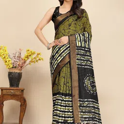 J 6 DESIGNER Abstract Printed Saree-picture-20