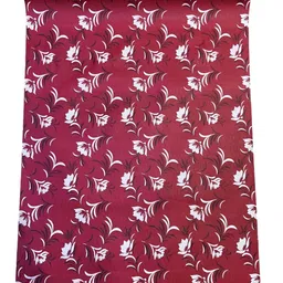 Homerz Red & White Printed Anti Slip Wallpaper-22
