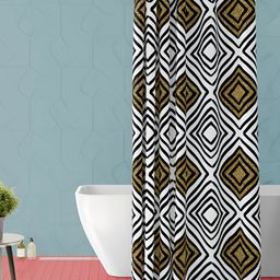 ArtzFolio Single Piece Waterproof Polyester Shower Curtain-image-47