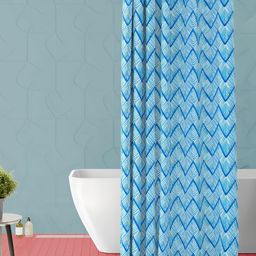 ArtzFolio Single Piece Waterproof Polyester Shower Curtain-image-40