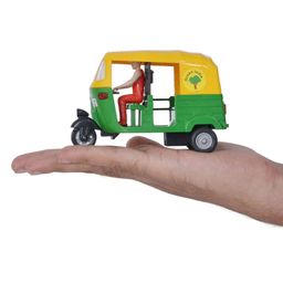 Centy Toys Pullback CNG Auto Rickshaw (Color May Vary) image 4