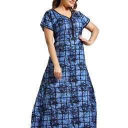 Inner Beats Women Pack Of 2 Multicoloured Cotton Blend Nightdress-picture-21