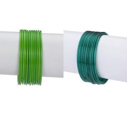 SOMIL Green Alloy Bangles-image-40