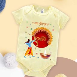Babywish Infants Graphic Printed Pure Cotton Bodysuit-image-83
