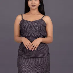 La Aimee Women Print Shift Dress-image-34