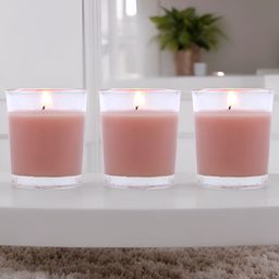 HOSLEY Brown 3 pieces Jar Candle-image-82