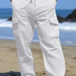 StyleCast x Revolte Men Pleated Cargos Trousers-image-52