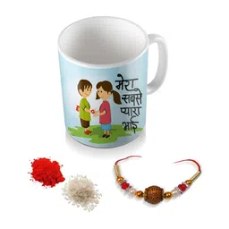 SKYTRENDS Multicoloured Ceramic Mug-35