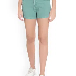 God's Club Women High-Rise Denim Shorts-picture-20