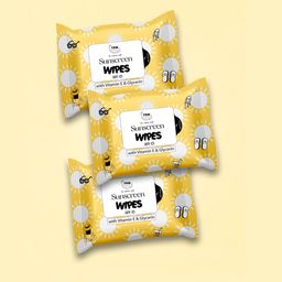 TNW the natural wash Set Of 3 Sunscreen Wipes With SPF15 & Vitamin E - 10 Wipes Each-20