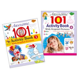 sawan Set of 2 Activity Books Level 3 & 4 - English image 5