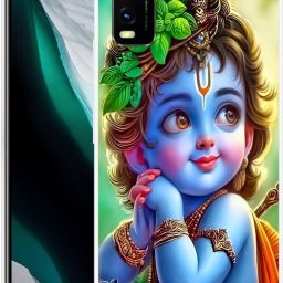 Back Cover for Vivo Y20, Krishan, Kanhaiya, Ji, Cartoon-image-51