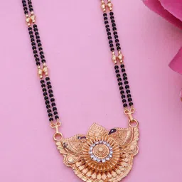 Ramdev Art Fashion Jwellery Gold-Plated Artificial Beads Mangalsutra-image-65