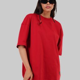 Underrated Club Women Drop-Shoulder Sleeves Bio Finish Raw Edge T-shirt-image-25
