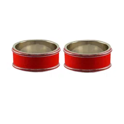 Vidhya Kangan Multi-Coloured Brass Bangles-image-63