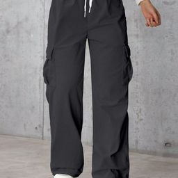 RAJOVATI Women SolidRegular Trousers Flat-Front Mid-rise Loose Fit Trousers-image-81