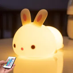 Kitty Night Light for Kids Room, Rechargeable, Remote Control, 16 Color Changing Night Lamp-27