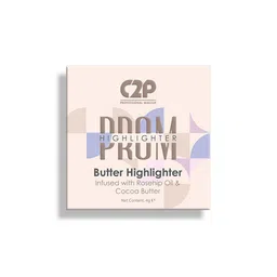 C2P PROFESSIONAL MAKEUP Prom Butter Highlighter With Rosehip & Cocoa Butter - 4g - Opal 03 image 2