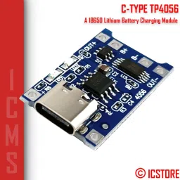 HUBX C-TYPE TP4056 18650 3.7V Lipo Lithium Battery Charging Module KIT- Pack of 5 image 5