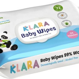 99% Pure Water Baby Wipes with Aloe Vera | Rash-Free & Paraben-Free | Pack of 1-image-46