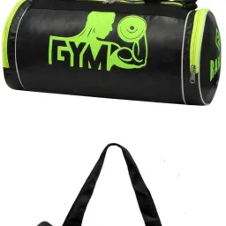 18 L Gym Duffel Bag - Duffel Gym Bag WITH Pocket for Men Women BOYS WITH COMBO - Multicolor, Orange-5