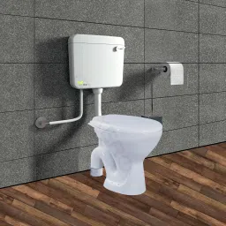 Premium Quality European Water Closet Floor Mounted Round S Trap Western Commode-1