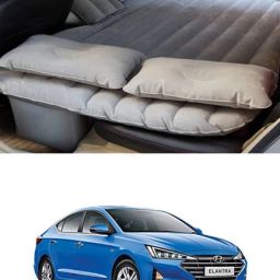 Silver Inflatable Car Bed/Two Pillows/Air Pump/Repair Kit For Elentra Car Inflatable Bed-picture-23
