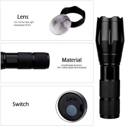 gallaxy 300Meter Range 4 Mode Rechargeable Torch 50W Emergency Light 2 hrs Torch Emergency Light image 2