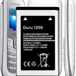 AEV Mobile Battery For Samsung Guru 1200 II 800mAh-12
