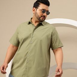 Sztori Plus Size Cotton Casual Shirt-picture-19