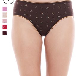 Bodycare Women Pack of 6 Assorted Hipster Briefs E300400D-picture-40