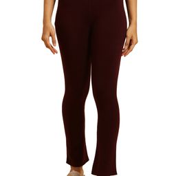 W Women Fit And Flare Mid-Rise Ankle-Length Leggings-image-7