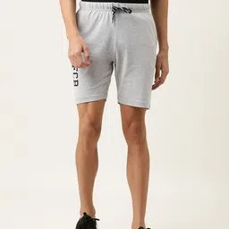 Urban Dog Men Grey Printed Regular Fit Sports Shorts-image-95