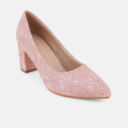 Mast & Harbour WomenTextured Party Block Heel Sandals image 3