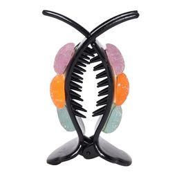 Yellow Bee Girls Multicoloured Set of 3 Claw Clip image 5