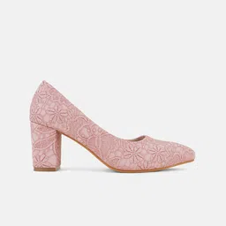 Mast & Harbour WomenTextured Party Block Heel Sandals image 2